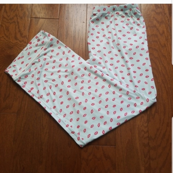 NEW! Kate spade New York Kisses pajamas sz XL NWT - Picture 5 of 9